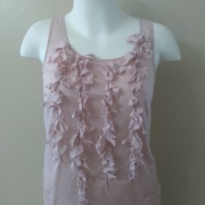 J Crew Ruffled top Size 2